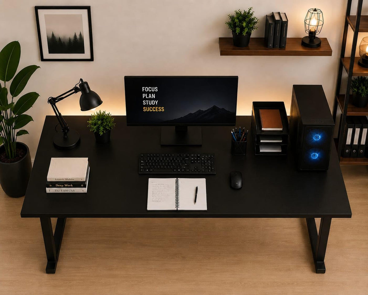 computer-table-with-keyboard-tray
