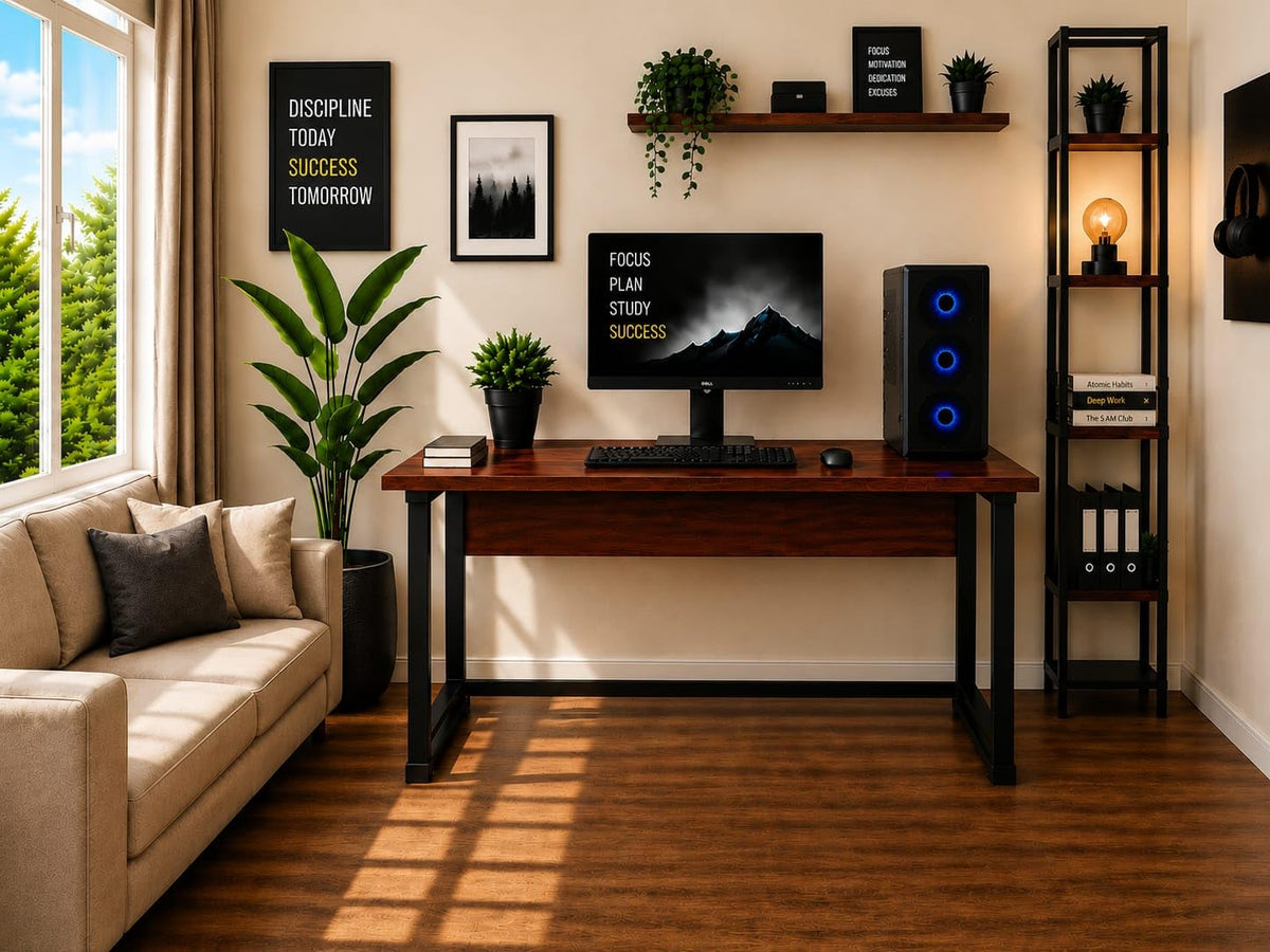 computer-table-with-keyboard-tray