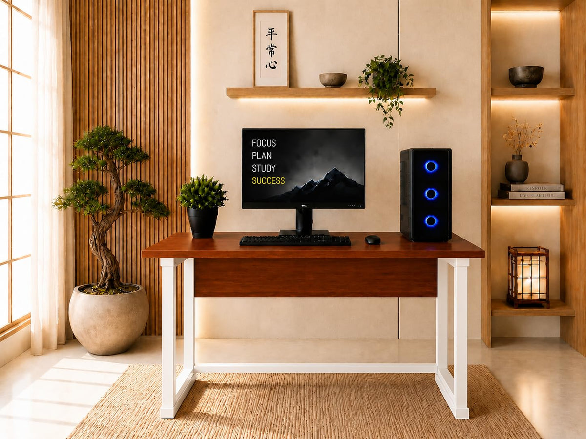 computer-table-with-keyboard-tray
