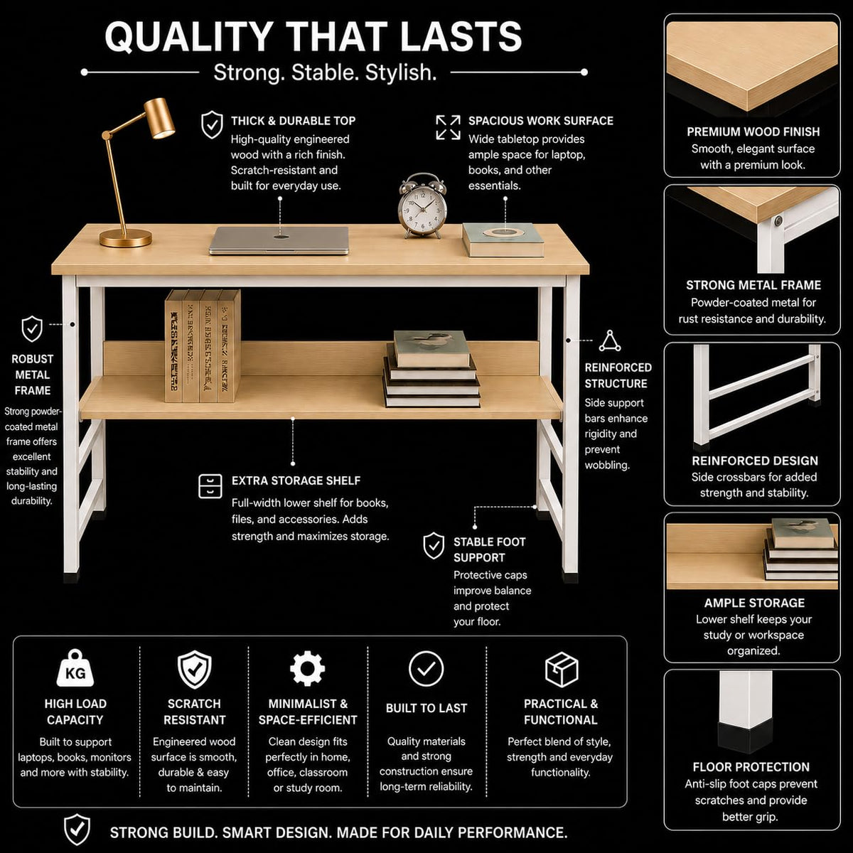 multipurpose-wood-study-table-with-shelf-computer-cream-board-with-whittle-metal
