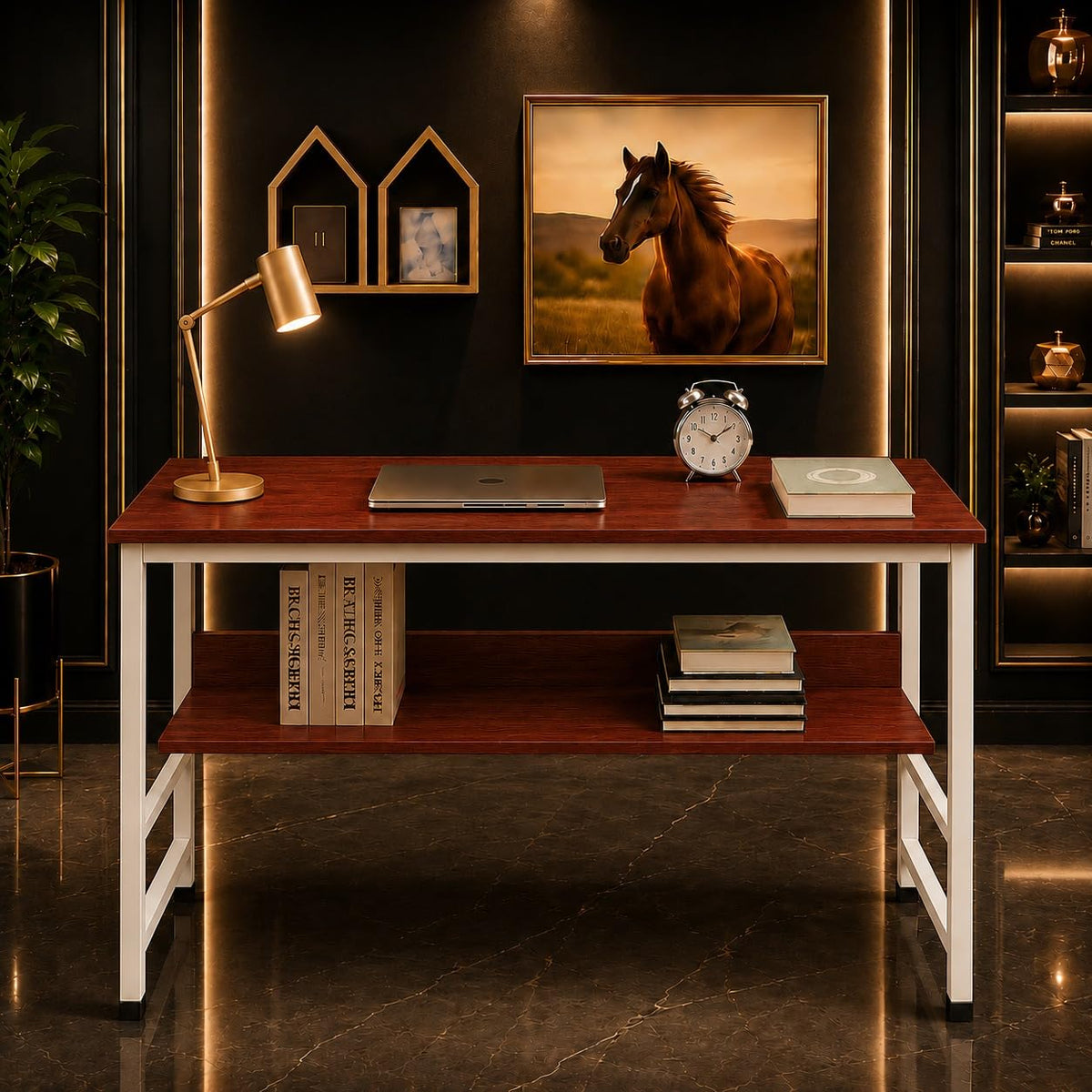 multipurpose-wood-study-table-with-shelf-computer