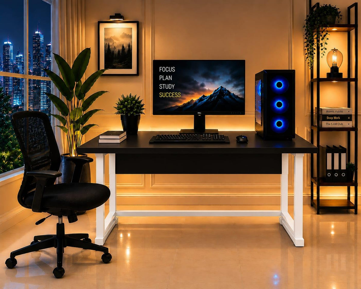 computer-table-with-keyboard-tray